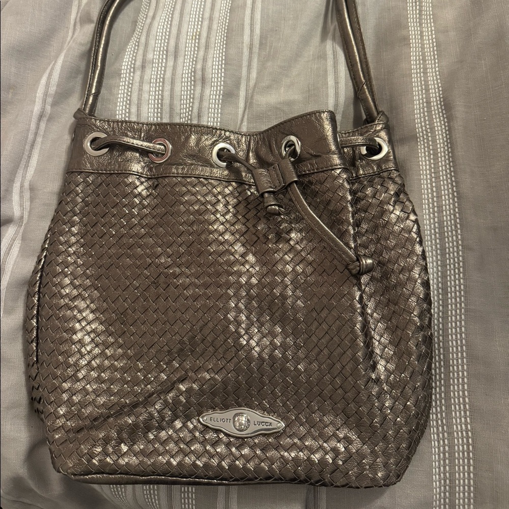 Elliot Luca bronze shoulder bag